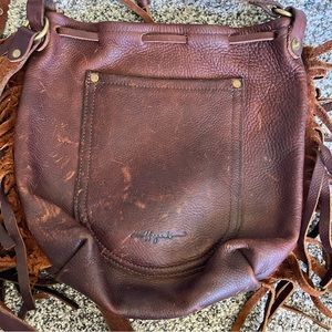 Finns fickle goods handmade leather crossbody